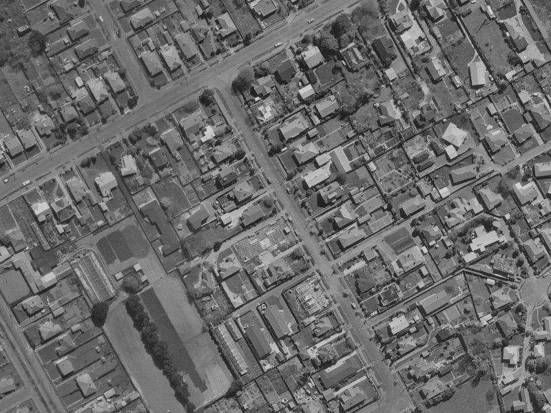 12 Prossers Road from the air, 1970-1974