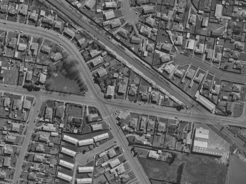 17 Adams Place from the air, 1970-1974