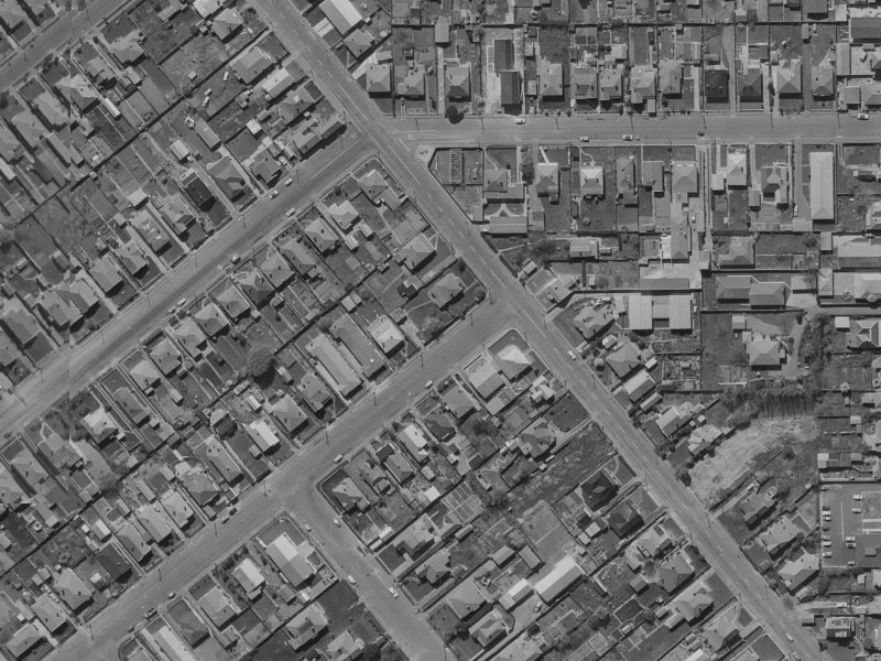 51 Dunn Street from the air, 1970-1974