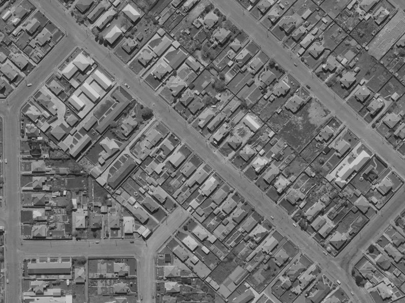 122 Southampton Street from the air, 1970-1974
