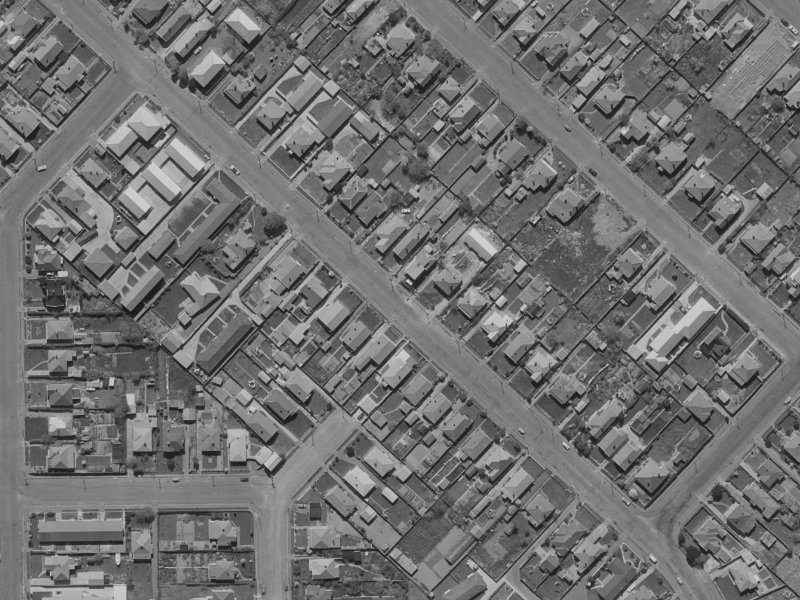 125A Southampton Street from the air, 1970-1974