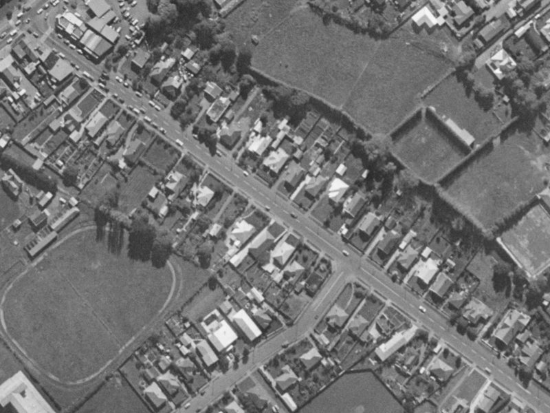 21 Hoon Hay Road from the air, 1970-1974