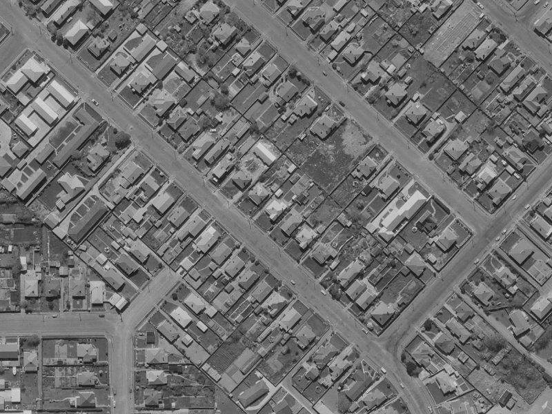 135 Southampton Street from the air, 1970-1974