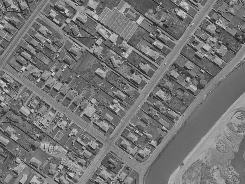 62 Bamford Street from the air, 1970-1974