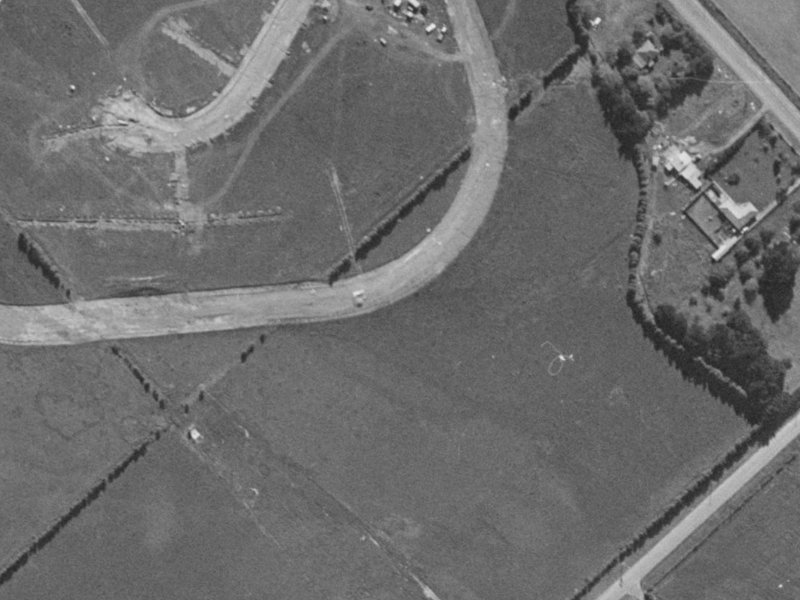 18 Oakley Crescent from the air, 1970-1974
