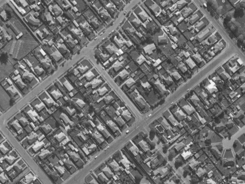 2 Yale Street from the air, 1970-1974