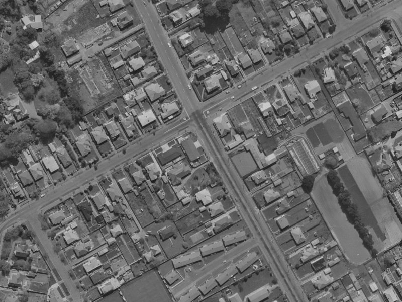 145 Wilsons Road from the air, 1970-1974