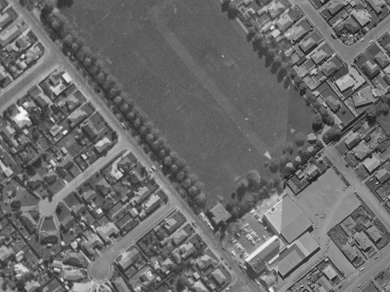 279 Barrington Street from the air, 1970-1974