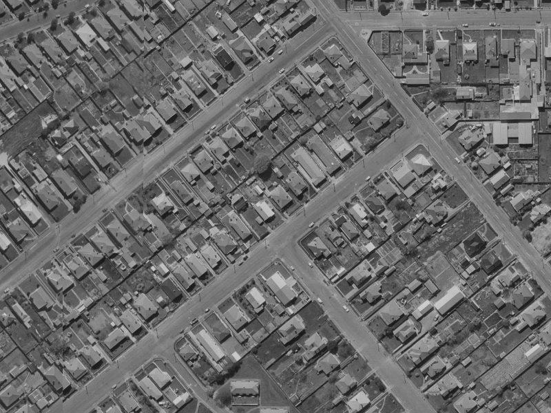 41 Dunn Street from the air, 1970-1974