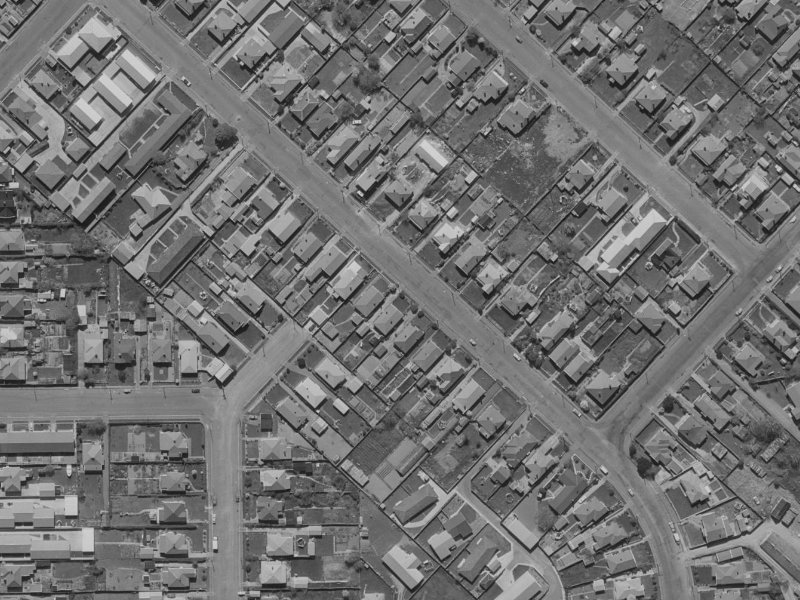 132a Southampton Street from the air, 1970-1974