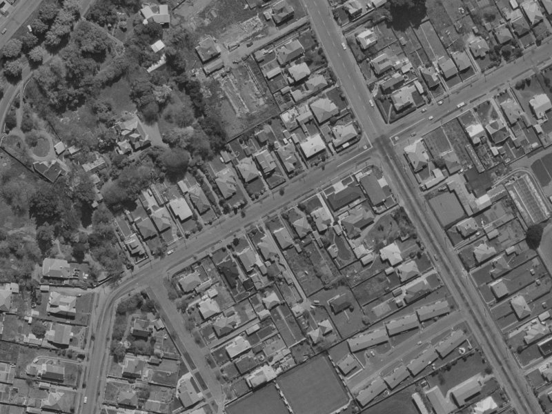 70 Saint Martins Road from the air, 1970-1974