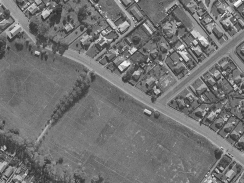 64-48 Domain Terrace from the air, 1970-1974