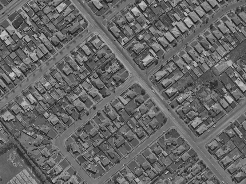29 Mccombs Street from the air, 1970-1974