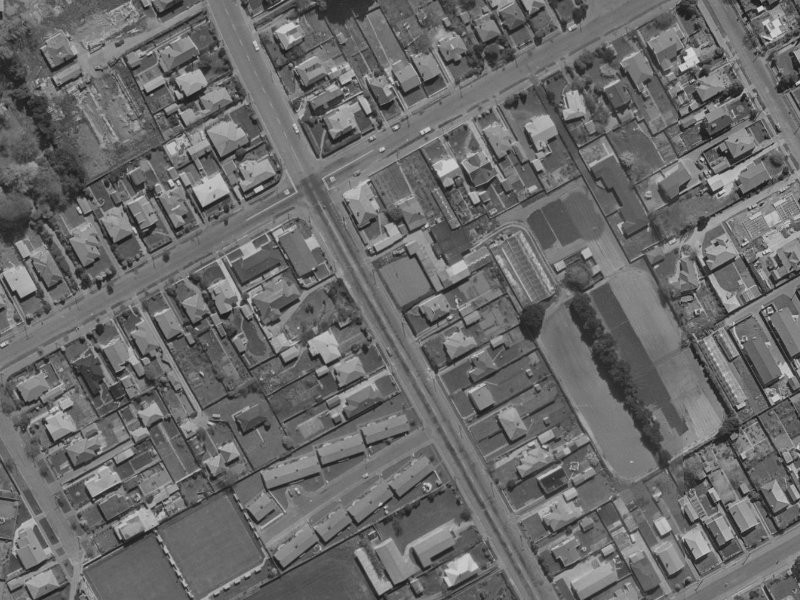 150 Wilsons Road South from the air, 1970-1974