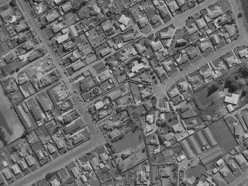 37 Prossers Road from the air, 1970-1974