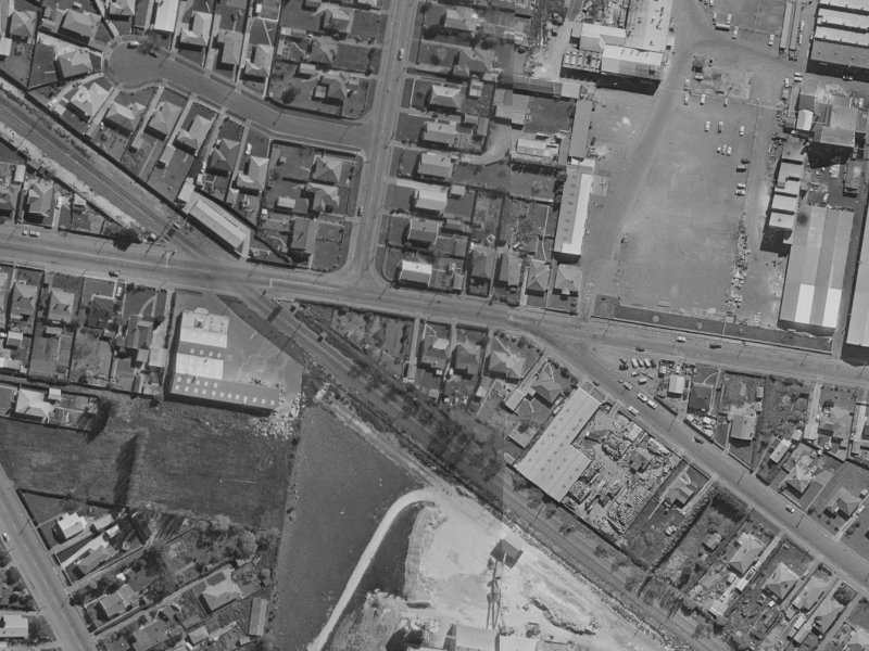 73 Garlands Road from the air, 1970-1974