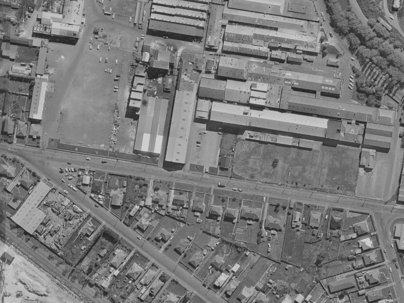 48 Garlands Road from the air, 1970-1974