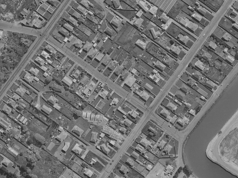 79 Barton Street from the air, 1970-1974