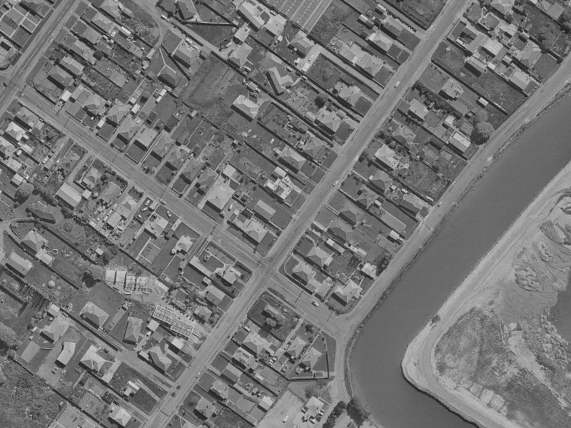 68 Bamford Street from the air, 1970-1974