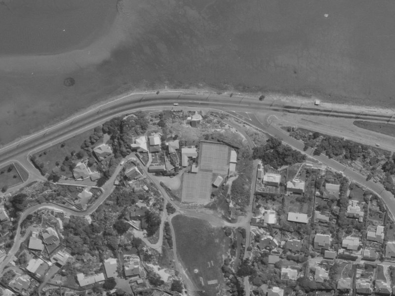 9 Quarry Road from the air, 1970-1974