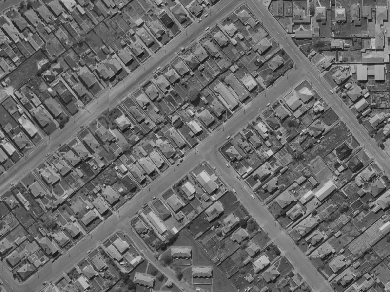 37 Dunn Street from the air, 1970-1974