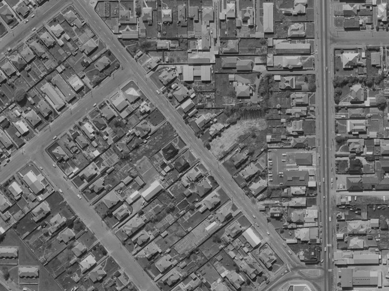 21 Strickland Street from the air, 1970-1974