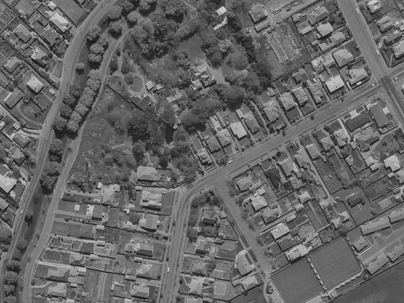 65 Saint Martins Road from the air, 1970-1974