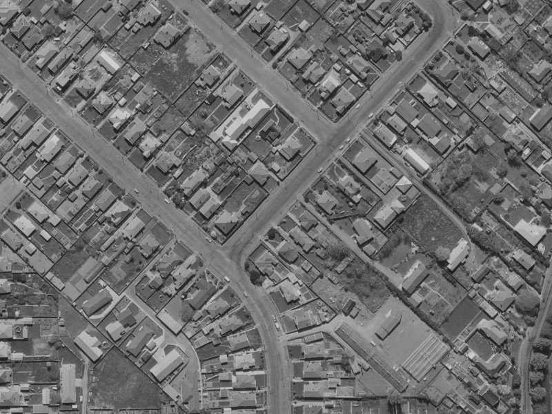 13 Croydon Street from the air, 1970-1974