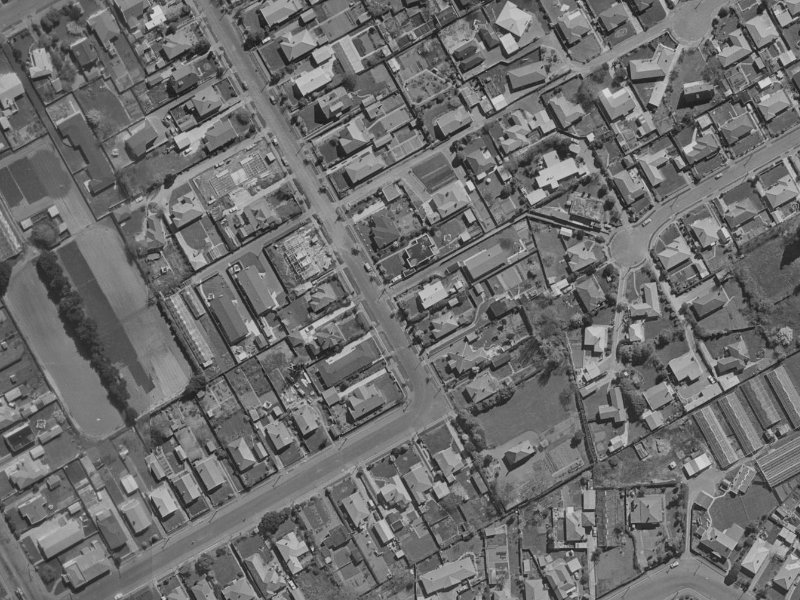 39 Prossers Road from the air, 1970-1974