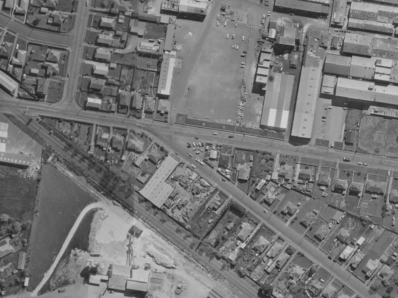 6 Maunsell Street from the air, 1970-1974