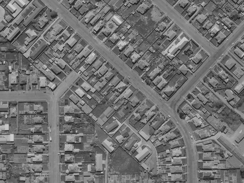 138 Southampton Street from the air, 1970-1974