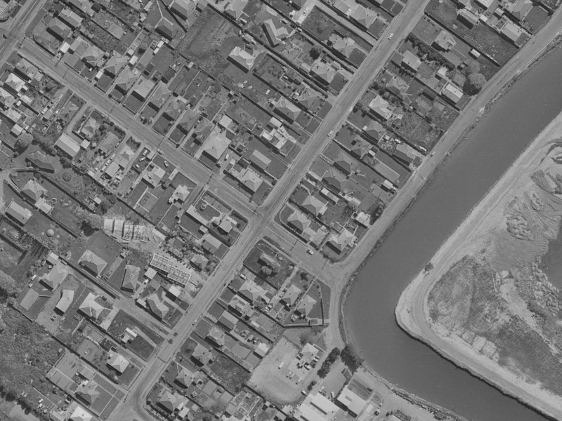 69 Bamford Street from the air, 1970-1974
