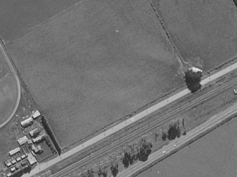 3 Globe Bay Drive from the air, 1970-1974