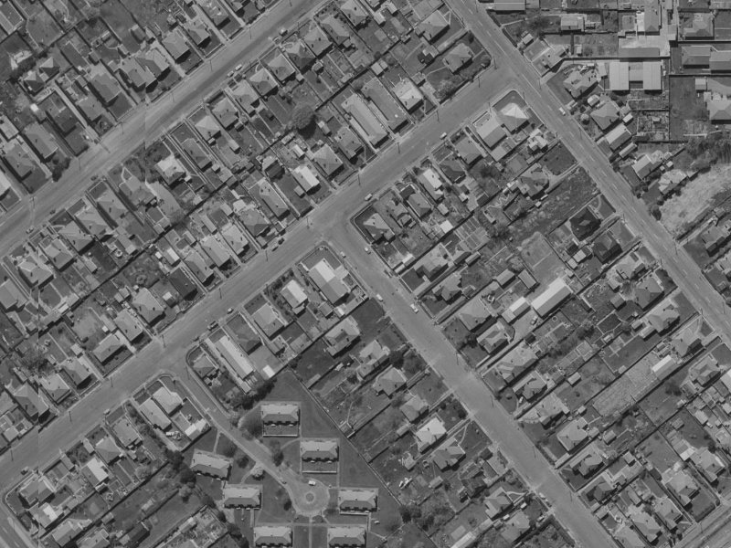 2 Baretta Street from the air, 1970-1974