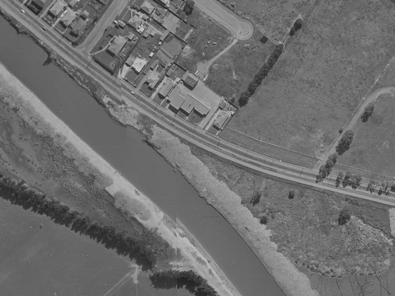 930 Ferry Road from the air, 1970-1974