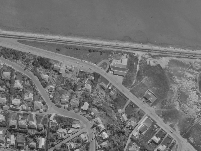 14 McCormacks Bay Road from the air, 1970-1974
