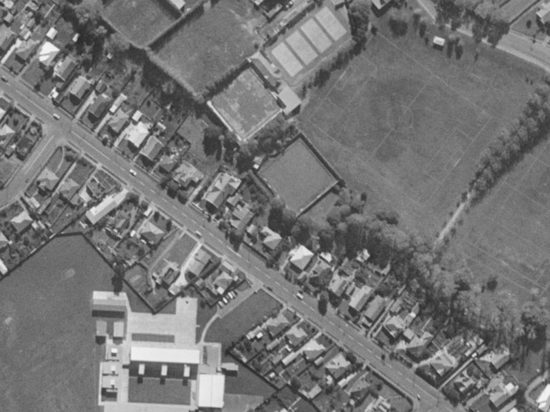 45 Hoon Hay Road from the air, 1970-1974
