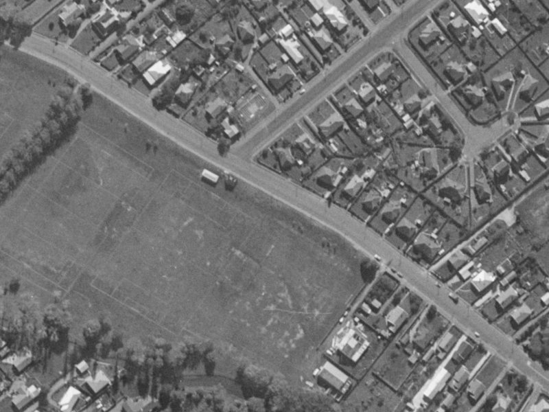 38 Domain Terrace from the air, 1970-1974