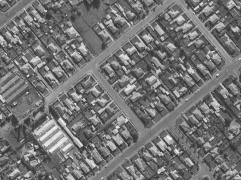 8 Forsyth Street from the air, 1970-1974