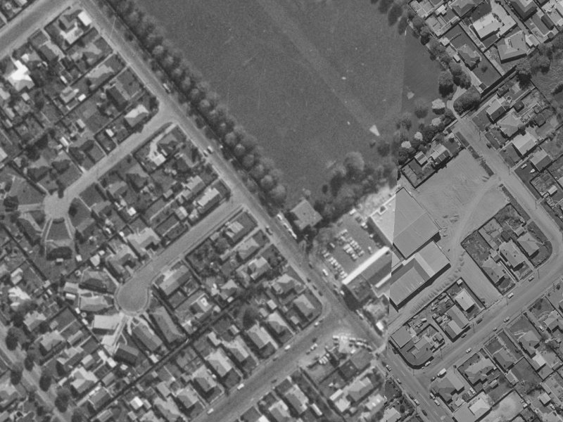 271-275 Barrington Street from the air, 1970-1974