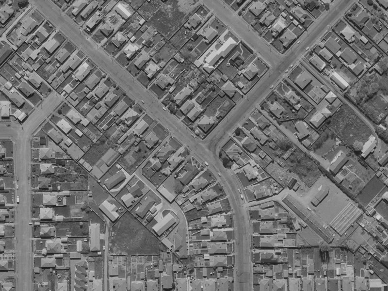 159 Southampton Street from the air, 1970-1974