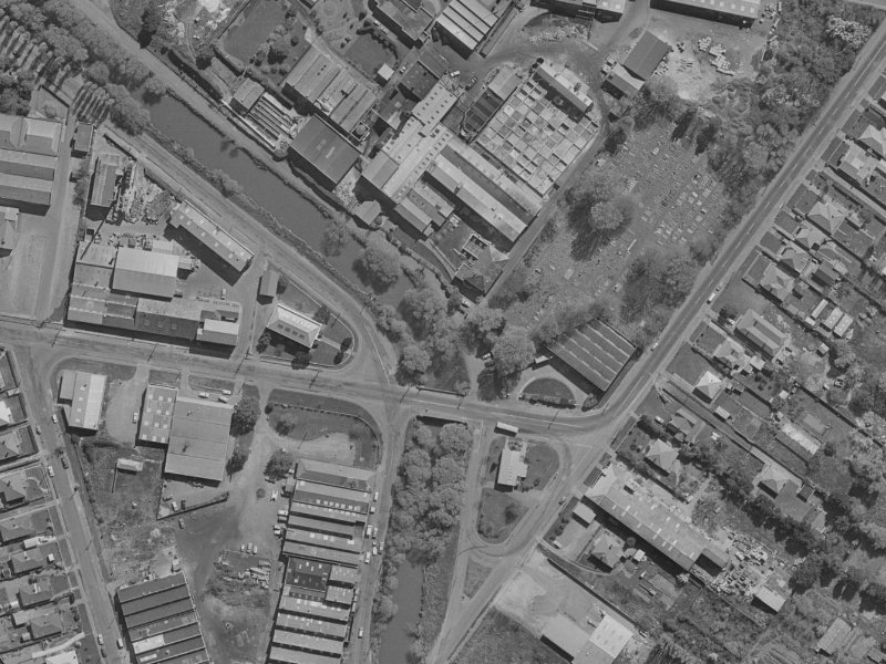 112 Cumnor Terrace from the air, 1970-1974