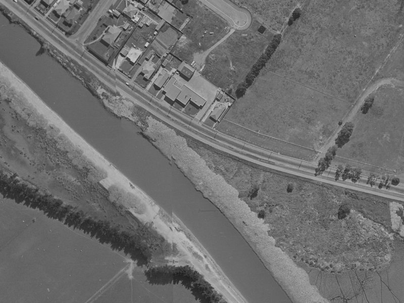 940 Ferry Road from the air, 1970-1974