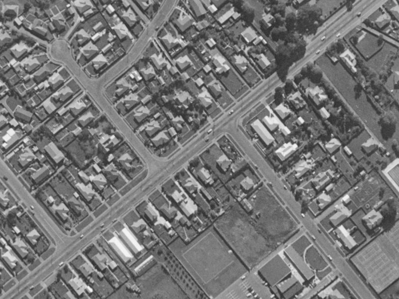 75 Halswell Road from the air, 1970-1974