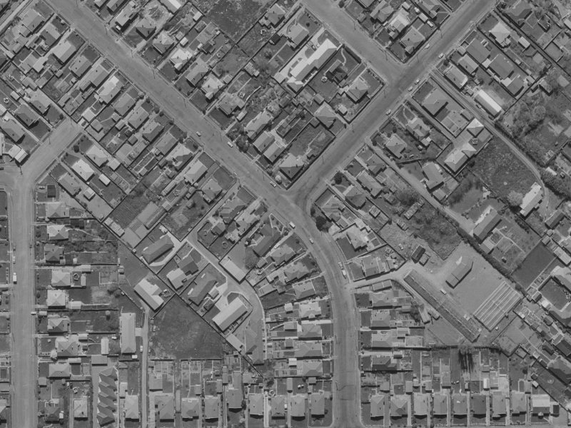 154 Southampton Street from the air, 1970-1974
