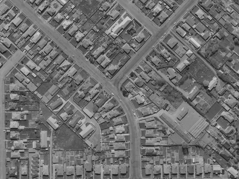161 Southampton Street from the air, 1970-1974
