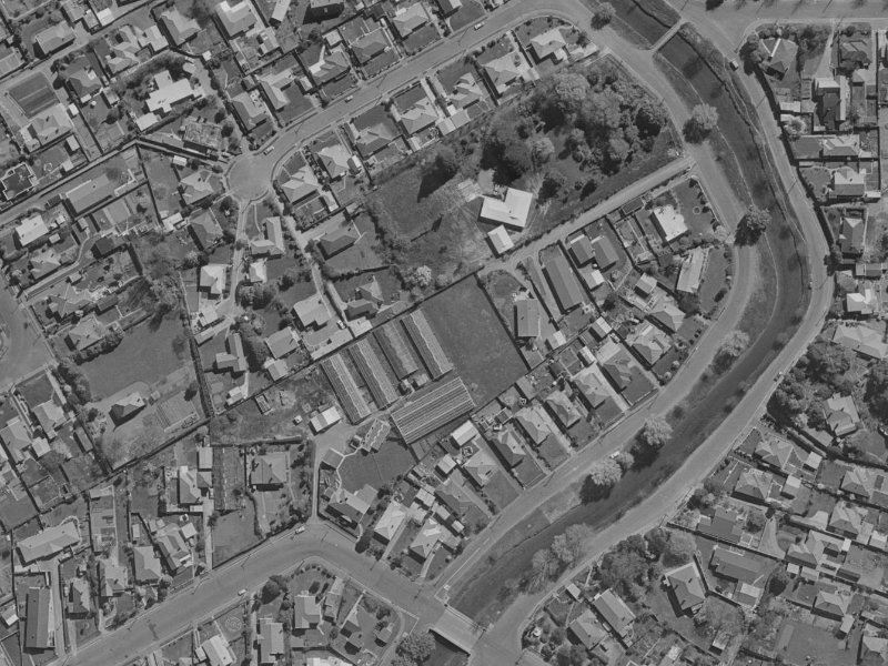 4 Andybrae Lane from the air, 1970-1974