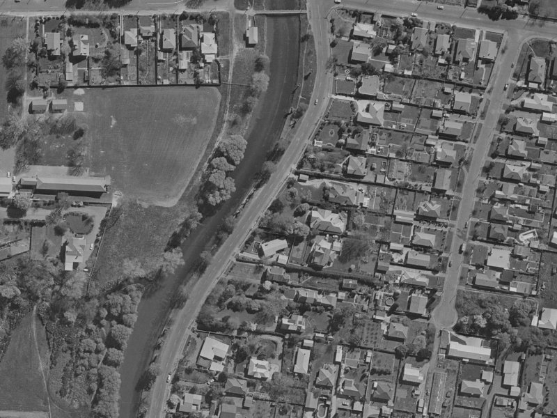 25A Aynsley Terrace from the air, 1970-1974
