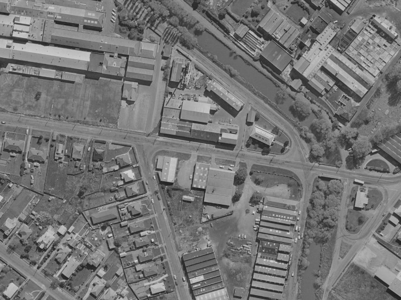 21 Garlands Road from the air, 1970-1974