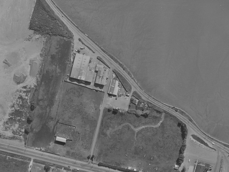 1035 Ferry Road from the air, 1970-1974